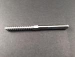 Lag Screw M6 / Swage Left for wire rope balustrading (sold in packets of 50)