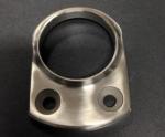 316 Wall Flange for 38.1mm round tube. Satin