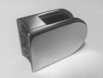2205 Glass clamp D-shape for 38.1mm post. Mirror