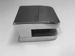 2205 Glass Clamp Medium Square - (European wedge design with removable safety plate) - to fit 50.8mm post. Mirror
