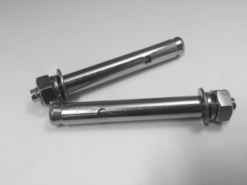 Stainless Steel Dyna Bolt M10 With M8 Thread X 80mm Stainless Steel Pool Fencing And