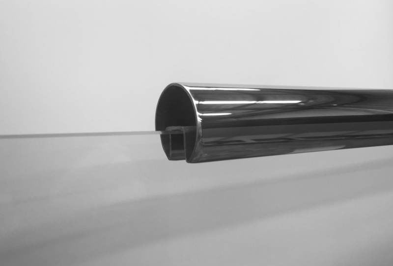 316 38.1mm round slotted tube Stainless Steel, Pool Fencing and